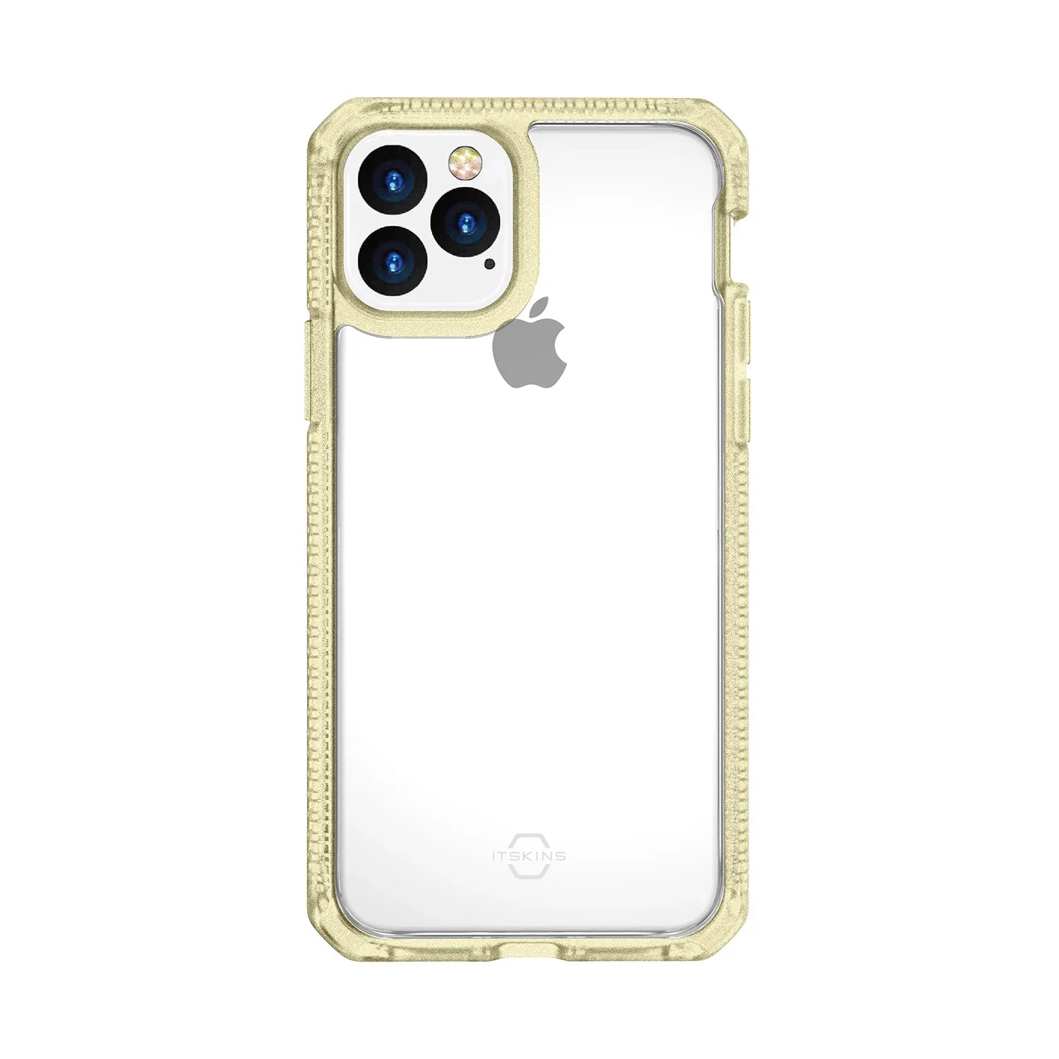 Itskins Hybrid Frost iPhone 11 Pro Case - Light Yellow - Tashqila Itskins Hybrid Frost iPhone 11 Pro Case - Light Yellow - Tashqila